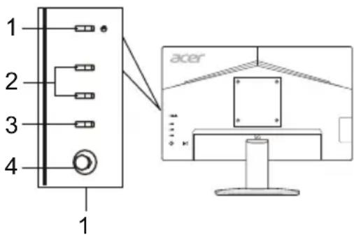 ACER KB242YA - Monitora pievienošana datoram - 2
