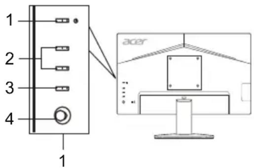 ACER KB242YA - Connecting Your Monitor to a Computer - 2