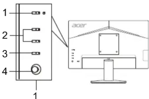 ACER KB242YA - Ulkoiset ohjauslaitteet - 2