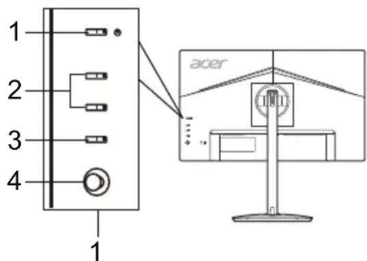 ACER XV252QP - Arejas vadiklas - 1