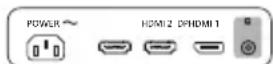 ACER XV252QP - Monitoriaus prijungimas prie kompiuterio - 2