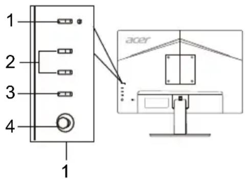 ACER V247W - Ulkoiset ohjauslaitteet - 2