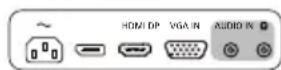 ACER V247W - Conectarea monitorului la calculator - 2