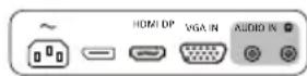 ACER V247W - Collegamento del monitor a un computer - 2
