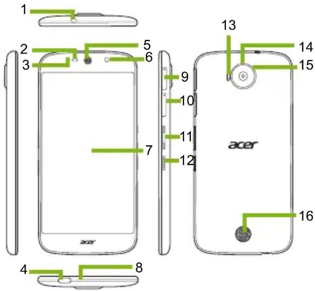 ACER Liquid Jade Primo S58 - Su téléphone - 1