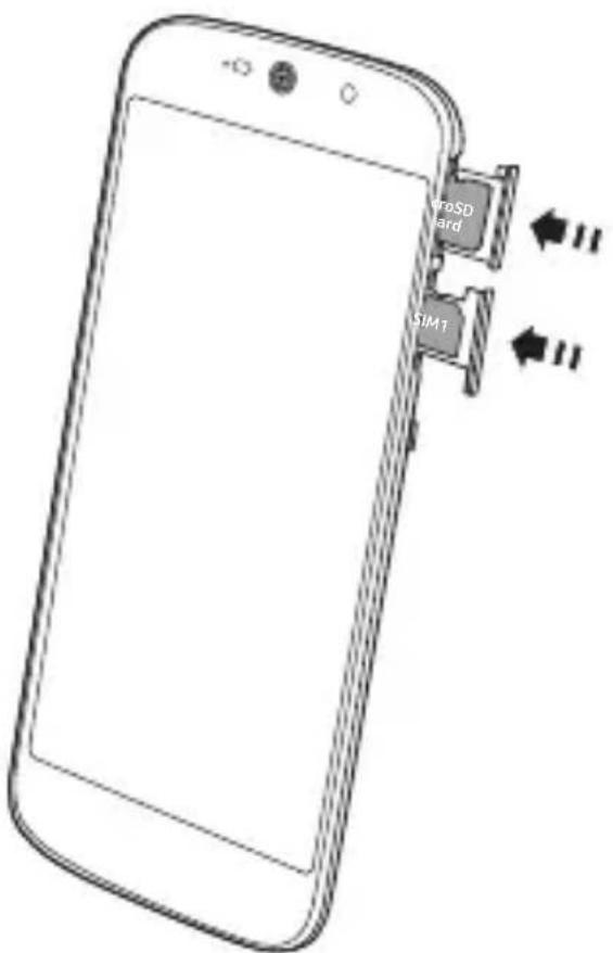 ACER Liquid Jade Primo S58 - SIM 力一 / microSD 力一 卜を装着する - 3