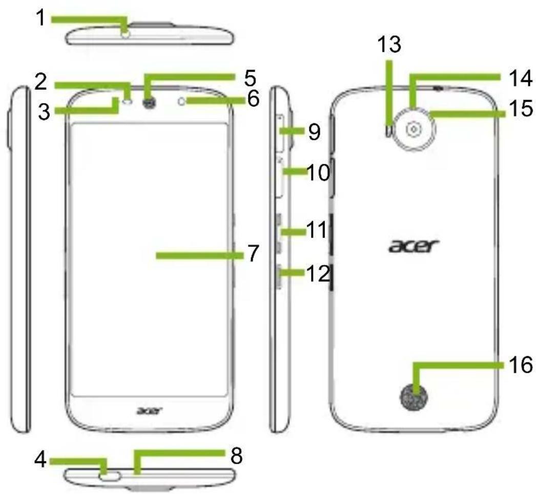 ACER Liquid Jade Primo S58 - Your phone - 1