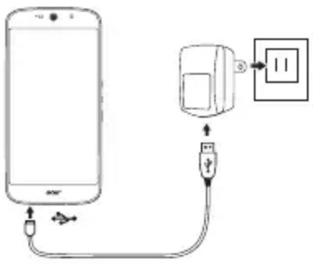 ACER Liquid Jade Primo S58 - Charger votre téléphone - 1