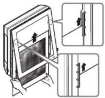 LG UM24FH - Comment remplacer l'image et la photo - 7