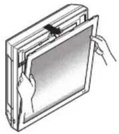 LG UM24FH - Een afbeelding of foto aanbrengen - 1