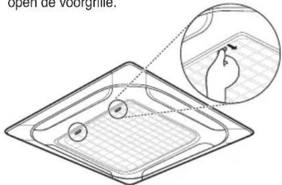 LG UM24FH - Het deodorisatiefilter/PM1.0-filter reinigen (optioneel) - 1