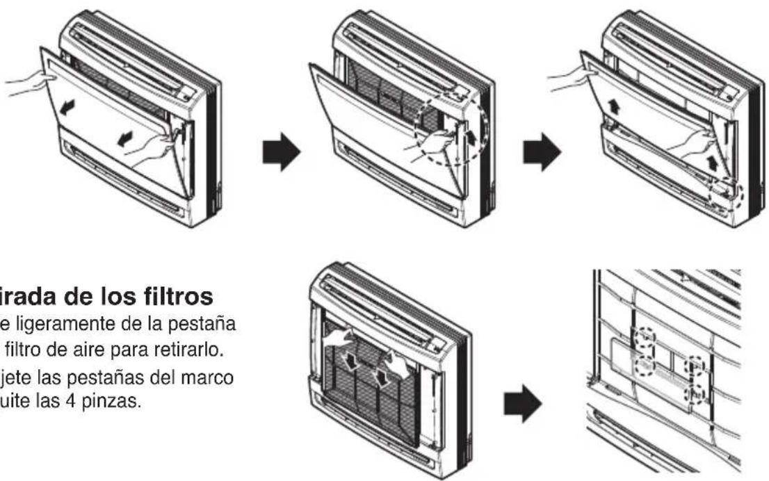 LG UM24FH - Retirada de la rejilla - 1