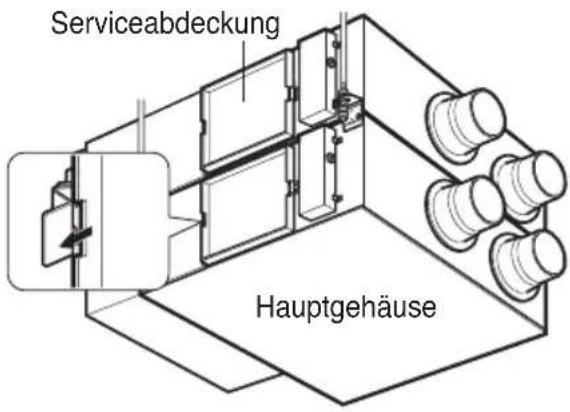 LG LZH200GBA2 - Gesamt-Wärmetauscher herausnehmen. - 3