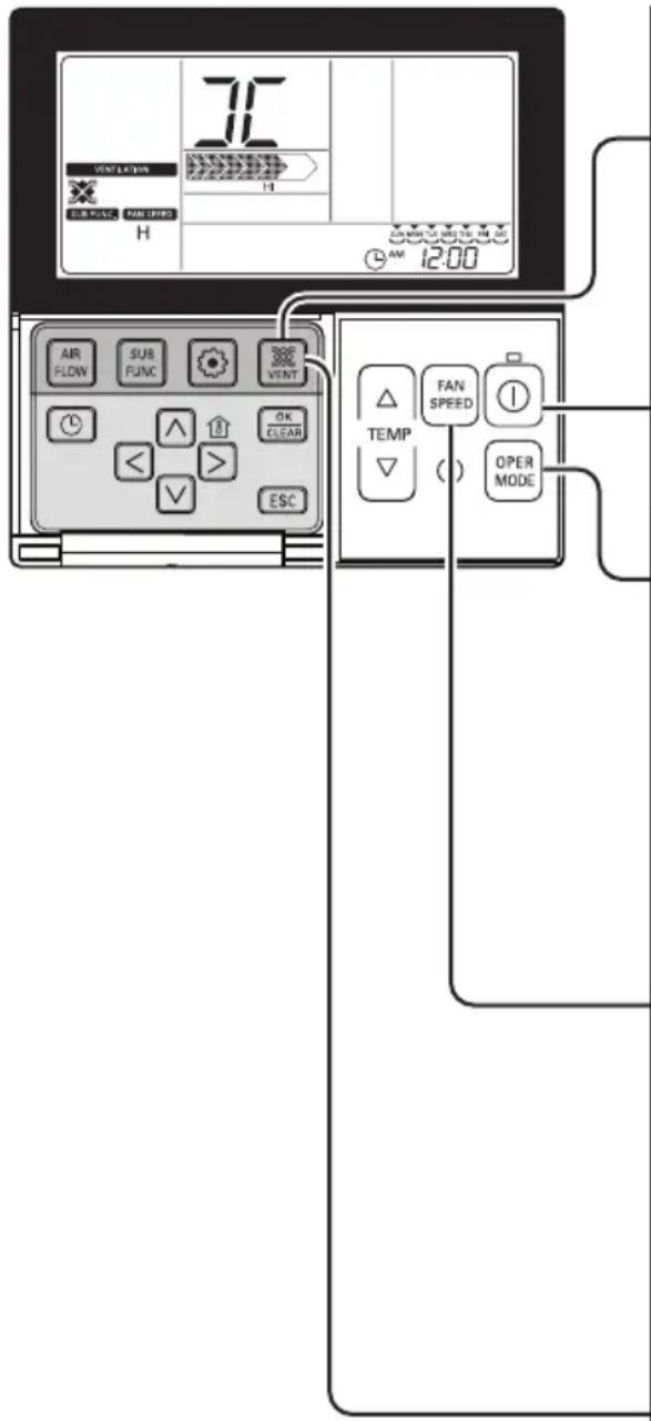 LG LZH200GBA2 - Μέθοδος λειτουργούν και επιλέξτε όγκος αέρα - αλληλοσυνδεόμενα λειτουργία με εξαερισμό - 1