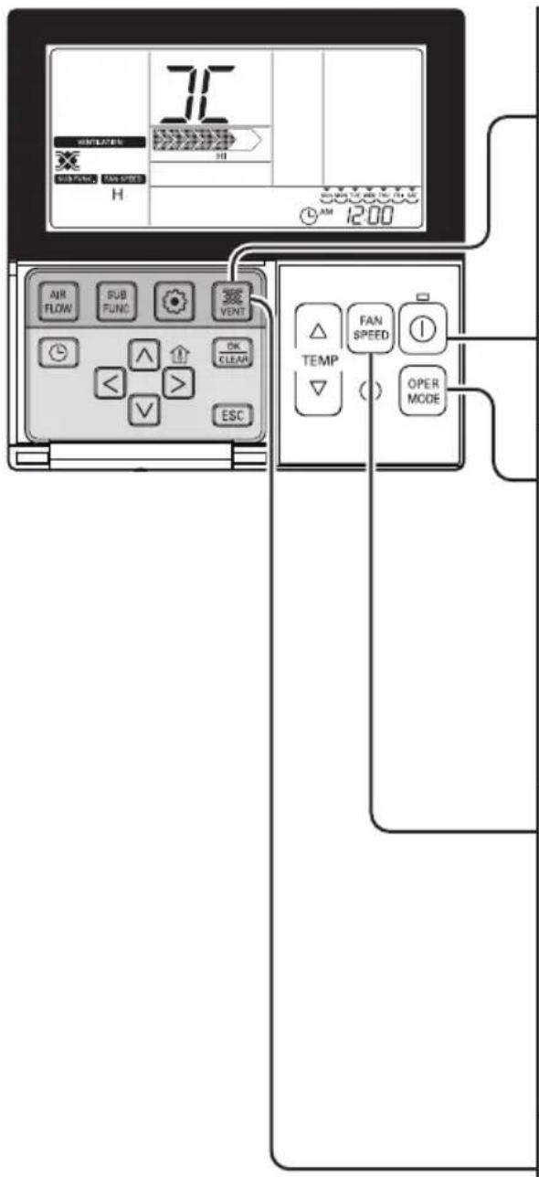 LG LZH200GBA2 - Méthode de fonctionnent et Sélectionnez-Fonctionnement Interconnecté avec ventilation - 1