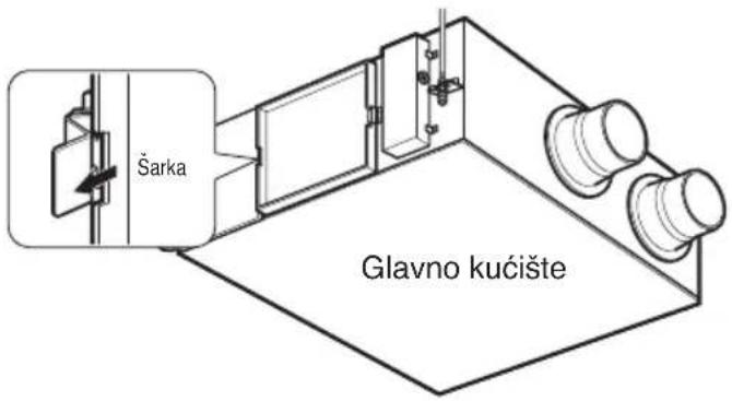 LG LZH200GBA2 - Postavljanje filtra zraka - 4