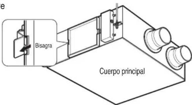 LG LZH200GBA2 - Montaje de la cubierta de mantenimiento - 3
