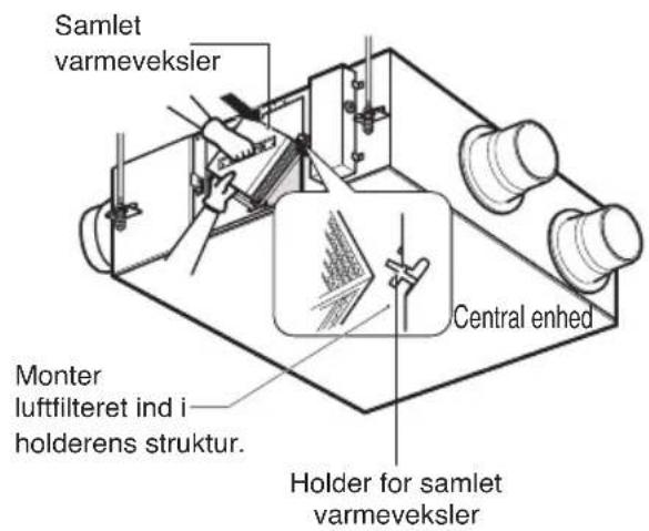 LG LZH200GBA2 - Samling af den samlede varmeveksler - 1
