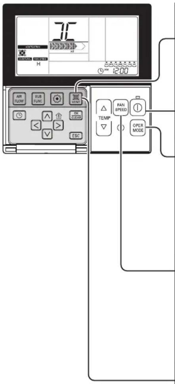 LG LZH200GBA2 - Způsob ovládání a výběru objemu vzduchu – Propojený provoz s ventilací. - 1