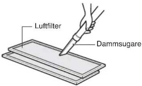 LG LZH200GBA2 - Rengöra luftfilter - 1