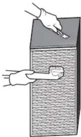 LG LZH200GBA2 - Cleaning of Total Heat Exchanger - 2
