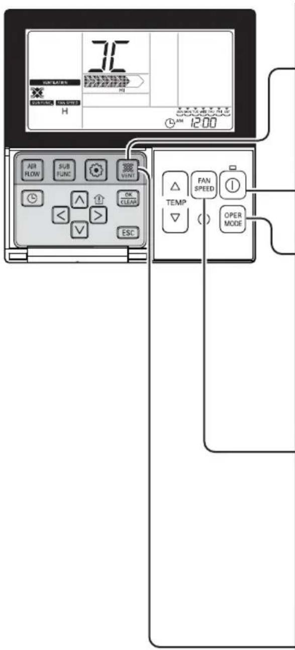 LG LZH200GBA2 - Metod för att styra och välja luftvolym – sammanlänkad drift med ventilationen. - 1