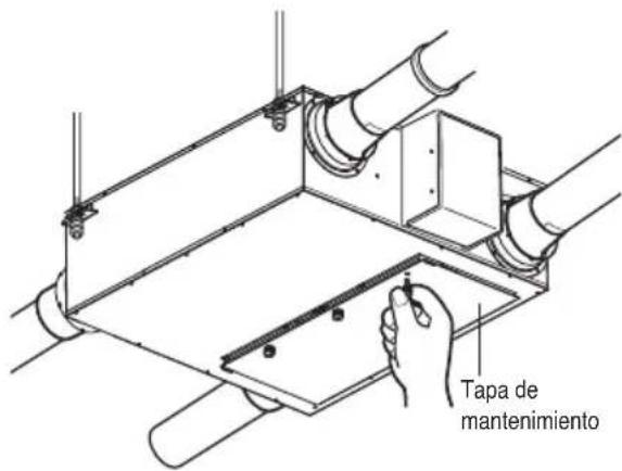LG LZH200GBA2 - Extraiga el intercambiador de calor total. - 3