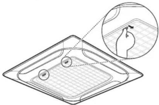 LG CM24F - Limpieza del filtro de desodorizacion /    filtro PM1.0 (Optional) - 1