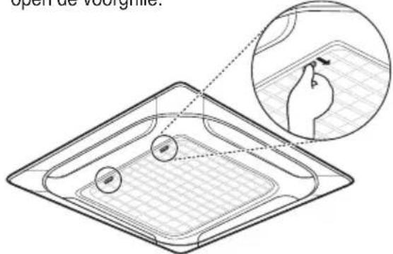 LG CM24F - Het deodorisatiefilter/PM1.0-filter reinigen (optioneel) - 1