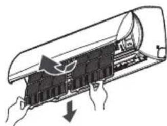 LG CM24F - Reinig de luchtfilter - 4
