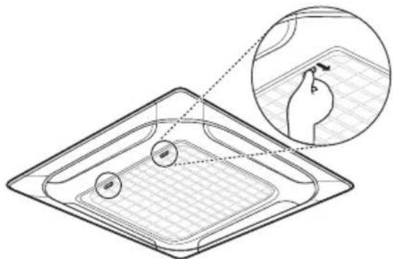 LG CM24F - Nettoyage du filtr de désodorisation/filtre PM1.0 (en Option) - 1