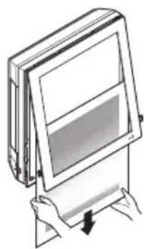 LG CM24F - Jak wymienc obraz lub zdjecie - 4