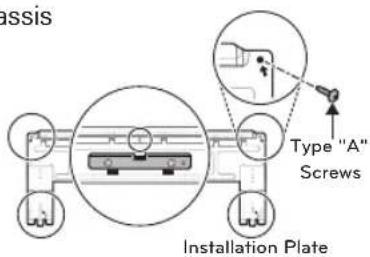 LG CL09F - Fixing Installation Plate - 2