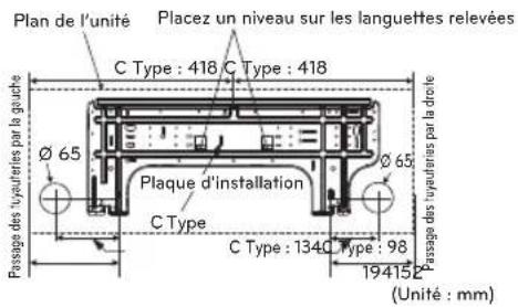 LG CL09F - Fixation de la plaque d'installation - 2
