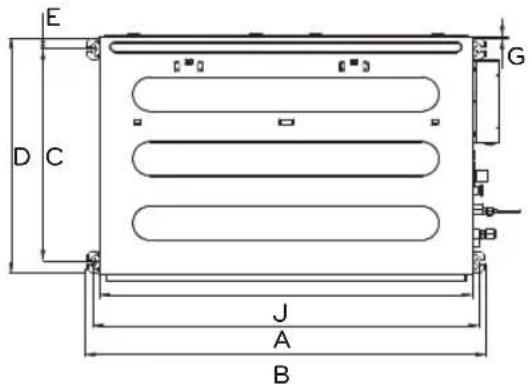 LG CL09F - Position of suspension Bolt - 1
