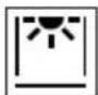 Fulgor Milano QLO 6007 MT - Function symbols on the selector - 1