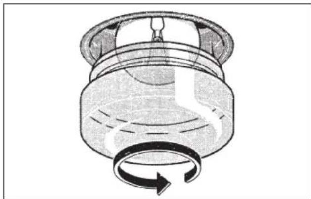 Fulgor Milano QLO 6007 MT - Remplacement de la lampe du four - 1