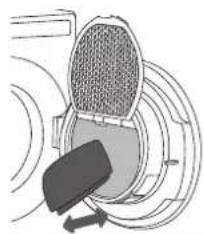 ASKO TDC1781HW - NETTOYAGE DU FILTRE À PELUCHES SUR LE HUBLOT - 2