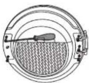 ASKO TDC1781HW - INVERSION DU SENS D'OUVERTURE DU HUBLOT - 12