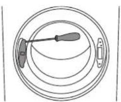 ASKO TDC1781HW - INVERSION DU SENS D'OUVERTURE DU HUBLOT - 5