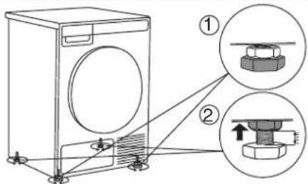 ASKO TDC1781HW - Comment monter le sèche-linge sur le lave-linge (ASKO): - 6