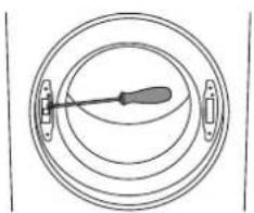 ASKO TDC1781HW - INVERSION DU SENS D'OUVERTURE DU HUBLOT - 6
