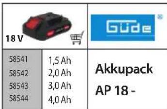 Güde HS 1820105 - HS 18-0 - 3
