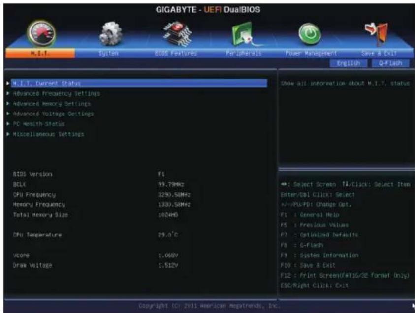 GIGABYTE GAH61MHD2 - 2-3 M.I.T. - 1