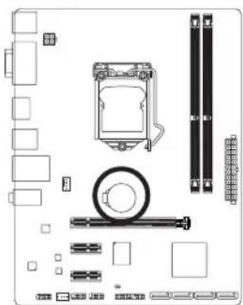 GIGABYTE GAH61MHD2 - 10) BAT(巴卜丁一 - 1