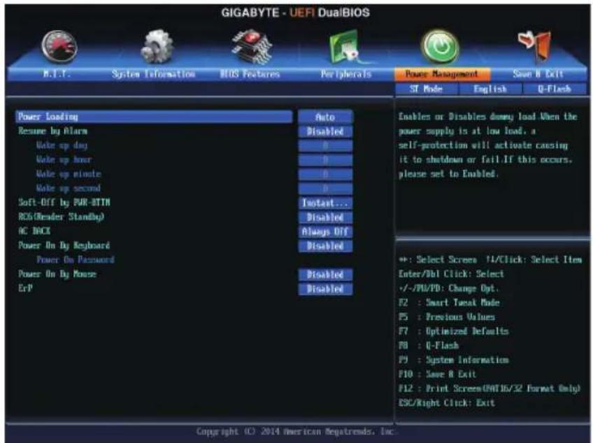 GIGABYTE GAH81MHD3 - 2-6 Power Management (電力管理) - 1