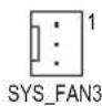 GIGABYTE GAF2A88XHD3 - 3/4) CPU\_FAN/SYS\_FAN1/SYS\_FAN2/SYS\_FAN3 ファンヘッダ - 2