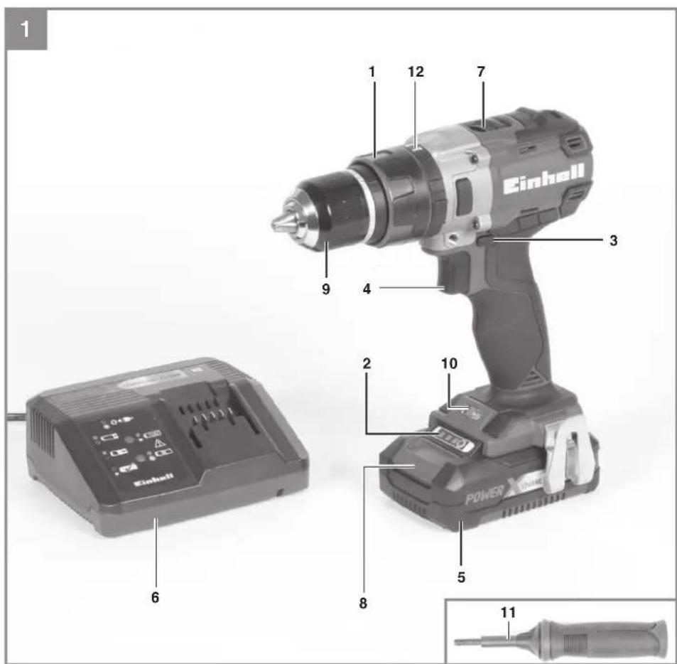 EINHELL TPCD 18 Lii BL - 1