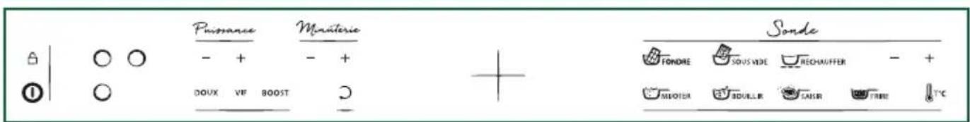 SAUTER SPI164HSX - - Bandeaux de commande - 2