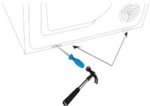 ASKO HDB1152W - Installazione del distanziatore nei nuovi elettrodomestici - 3